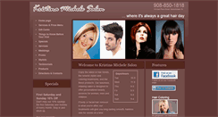 Desktop Screenshot of kristinamichelesalon.com